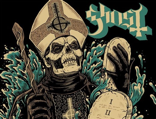 Sophie Lloyd diz que ficou obcecada pelo Ghost e já participou de show do grupo