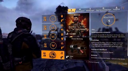 The Division 2 Wall of Fire - Section 5 / Elite Burner / Unlock Specialization
