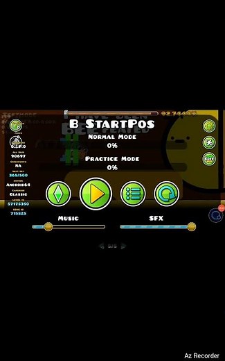 How to get start positions in Geometry dash