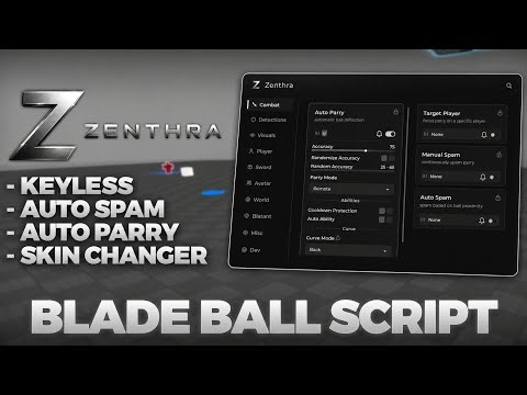Blade Ball Script | Auto parry, auto spam, skin changer...