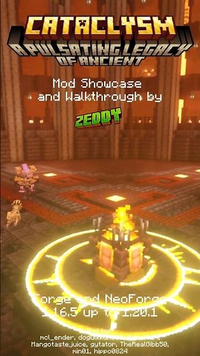 L_Ender 's Cataclysm - Cinematic Mod Showcase and Walkthrough - Minecraft mod up to 1.20.1