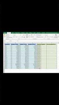 How to copy paste only visible cells quickly in Microsoft Excel short