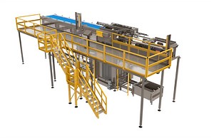 Alpha Turbo™ High Level Bulk Depalletizer - Arrowhead Systems