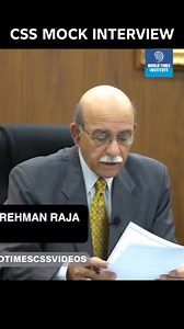 51K views · 1.5K reactions | CSS Special 2023 Soorat Khan (OMG) Mock interview conducted by World Times Institute | CSS.pk | Facebook