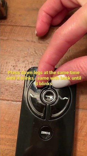 Ease remote control for bed, is not working ? It’s locked