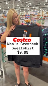 13K views · 772 reactions | What a great price for these men’s crewneck sweatshirts! You can’t beat $9.99! #costco #costcofinds #mensstyle #mensfashion #fallfashion | Costco Twins | Facebook