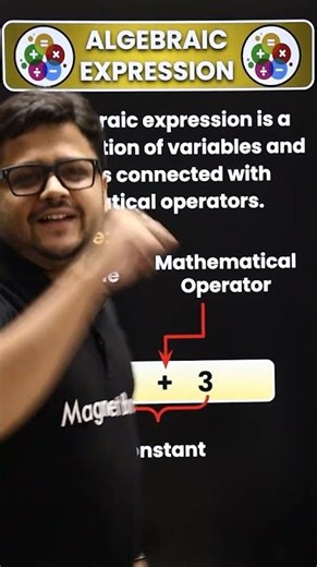 How to Define Algebraic Expression 📖 | Maths Concept 🤓#ytshorts