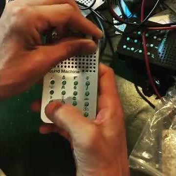 Circuit bent Sci fi sound machine by Psychiceyeclix #circuitbent #glitch #soundart #noise #noise