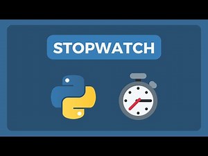 Create a Stopwatch GUI using Python and Tkinter | Tutorial For Beginners