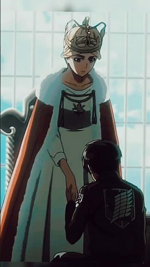 Eren Kisses Historia's Hand And Gets Memories Of The Future