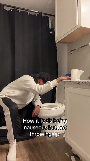 La experiencia de náuseas sin vomitar