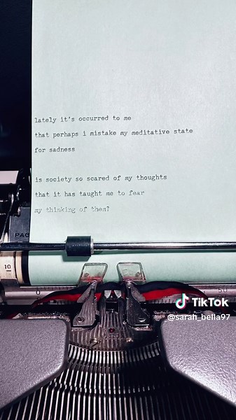 Poetry nights just got an upgrade with my newly thrifted electra 210 typewriter #poetry #typewriter #electra #artists #type #writing