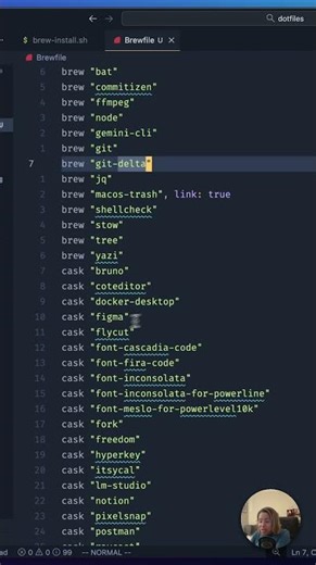 How to generate a Brewfile with Homebrew