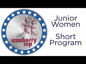 Junior Women Short Program | 2025 Cranberry Cup International