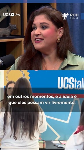 As FAMÍLIAS também PARTICIPAM | KELEN INDICATTI #ucstalk #profissões #ucsminhaescolha #shorts