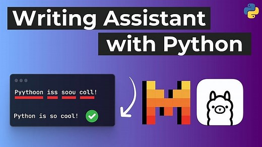 Build a typing assistant with Ollama, Mistral 7B, and Python