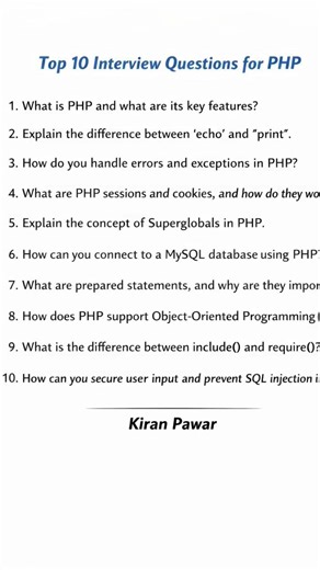 #PHP #WebDevelopment #Programming #Backend #Tech
