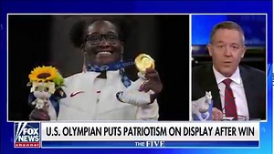 87K views · 8.8K reactions | “I Love Representing The U.S.” American Olympic Wrestler Tamyra Mensah-Stock captures the country’s attention as she wins gold and shows National pride. | The Five | Facebook