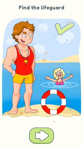 find the lifeguard ( delete one part) #shorts #shortvideo #trending #viral #rblx