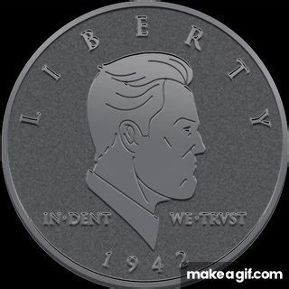 Two face coin harvey dent DC batman on Make a GIF