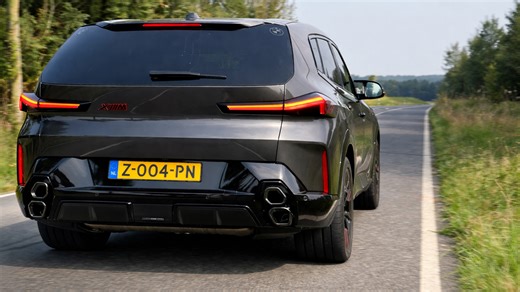 BMW XM Label Red 748HP POV drive