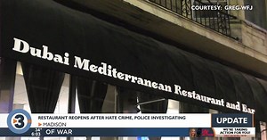#MoreLoveLessHate: Downtown Madison restaurant reopens following suspected hate crime