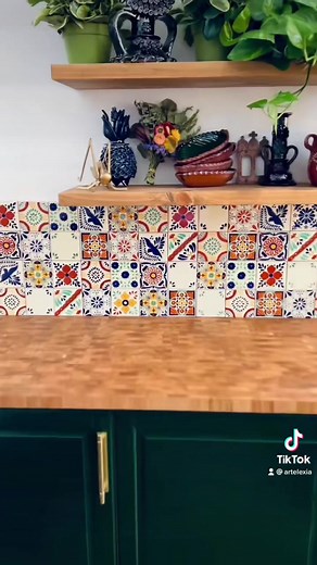 Mexican Tile Backsplash Ideas for Kitchen at Casa y Cocina