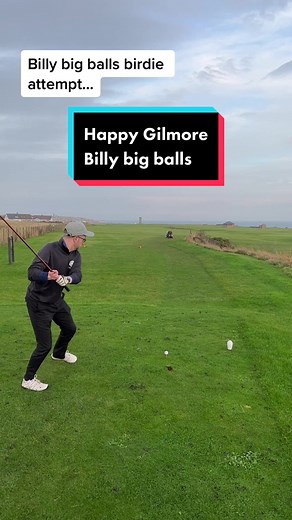 Big Balls Birdie Attempt in Golf