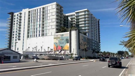 The Controversial ‘Kleenex box’ mural in East Naples is being painted and removed