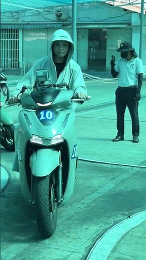 For a Class A motorcycle license (over 125cc), maintain momentum, look ahead, and avoid braking h...
