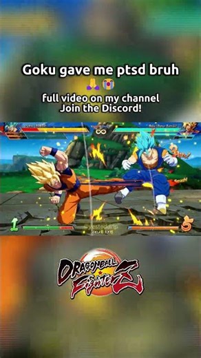 I got cooked again chat 😭 #dbfz #shorts