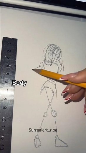 Easy Body Tutorial 👀 #arttutorial #howtodraw #artist