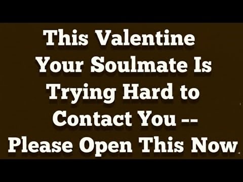 This Valentine Your Soulmate just left You a Hidden Message. Don't miss it.