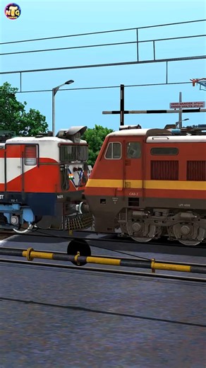 TRAIN CROSSING IN RAILWAY GATE | NTG GAMING #trainsimulator #indianrailways #trainsim #ts2022