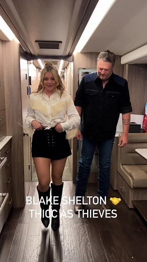 8.4M views · 128K reactions | Me: Hey Blake, will you do my Thicc As Thieves dance with me??? Blake: No  Me: Sure be cool if you did…. | Lauren Alaina | Facebook
