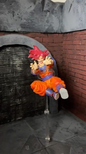 Shf Super Saiyan God Goku