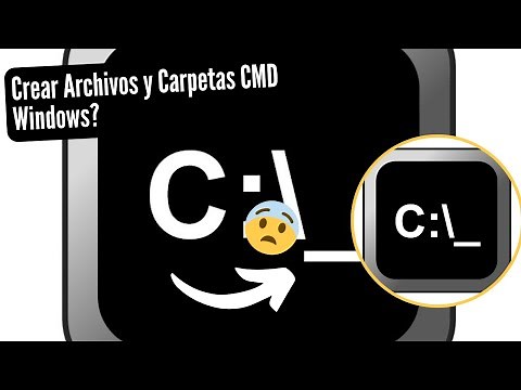 Windows CMD Crear Archivos y Carpetas