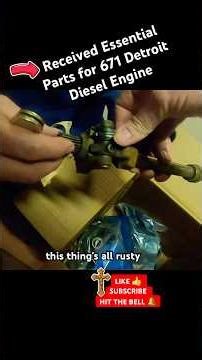 Diesel Engine Project.#shorts We Found Rusty Parts in the Box!