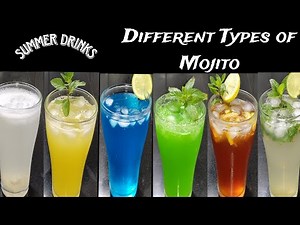 Different types of mojito recipes | Summer drinks