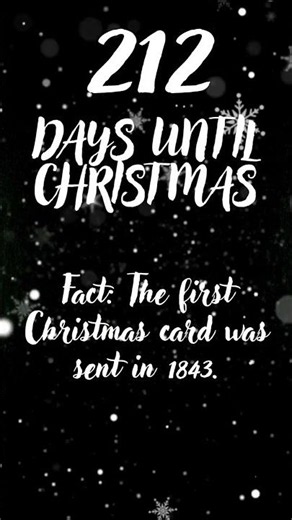 212 Days Till Christmas