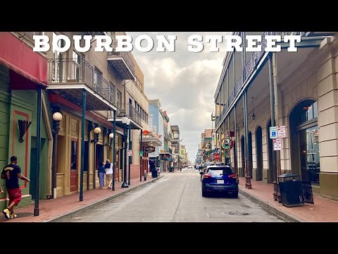 Bourbon Street || Walking Around the French Quarter in New Orleans, Louisiana