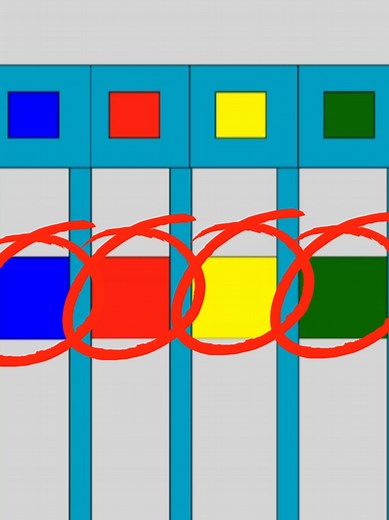 Corrida de quadrados #simulador #simulação #corrida #quadrados #foyu