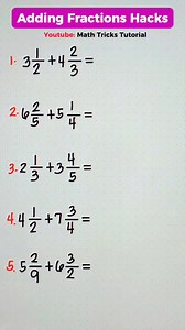 4.4K views · 47 reactions | Simple Math Tricks That You Need To Know!  #MathTricksTutorial | Math Tricks Tutorial | Facebook