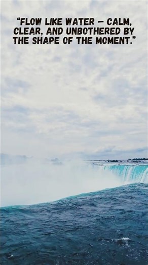 Flow like water #shorts #motivation #inspiration #positivity