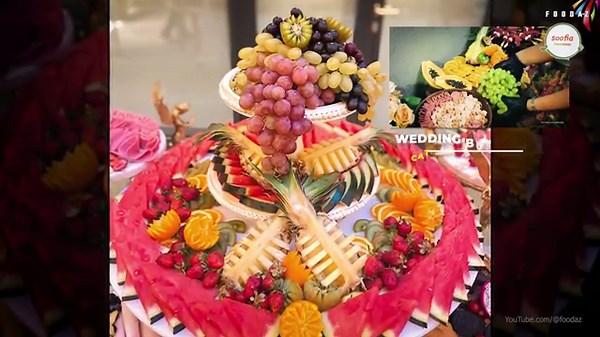 🥂 CATERING DECORATION IDEAS #113 » Indulge in a visual feast with stunning wedding buffet table