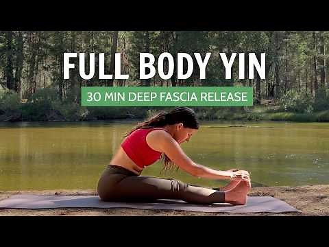 30 Min Deep Fascia Stretch | Full Body Yin For Shoulders, Hips & Back