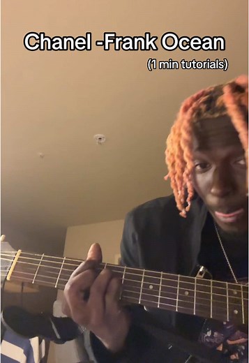 Chanel by Frank Ocean: 1-Minute Guitar Tutorial
