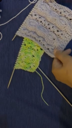 knitting cable pattern new look #tutorialforbeginner #beginnersstitch #easyknitting