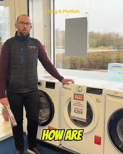 Here’s Johnny with our Hoover 8kg Freestanding Washing Machine 🧺 This is a great option if you’re thinking about upgrading your laundry setup. It’s reliable, energy efficient, and part of our Black Friday sale. Call into our Carrick on Shannon store or shop online to grab yours while stocks last ✨ #CarrickOnShannon #ShopLocalCarrick #KingAndMoffattEuronics #LeitrimBusiness #SupportLocal #BlackFridayDeals | King and Moffatt Euronics