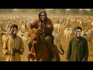 Inside The Biggest Cattle Farm/Market In Ghana 🇬🇭